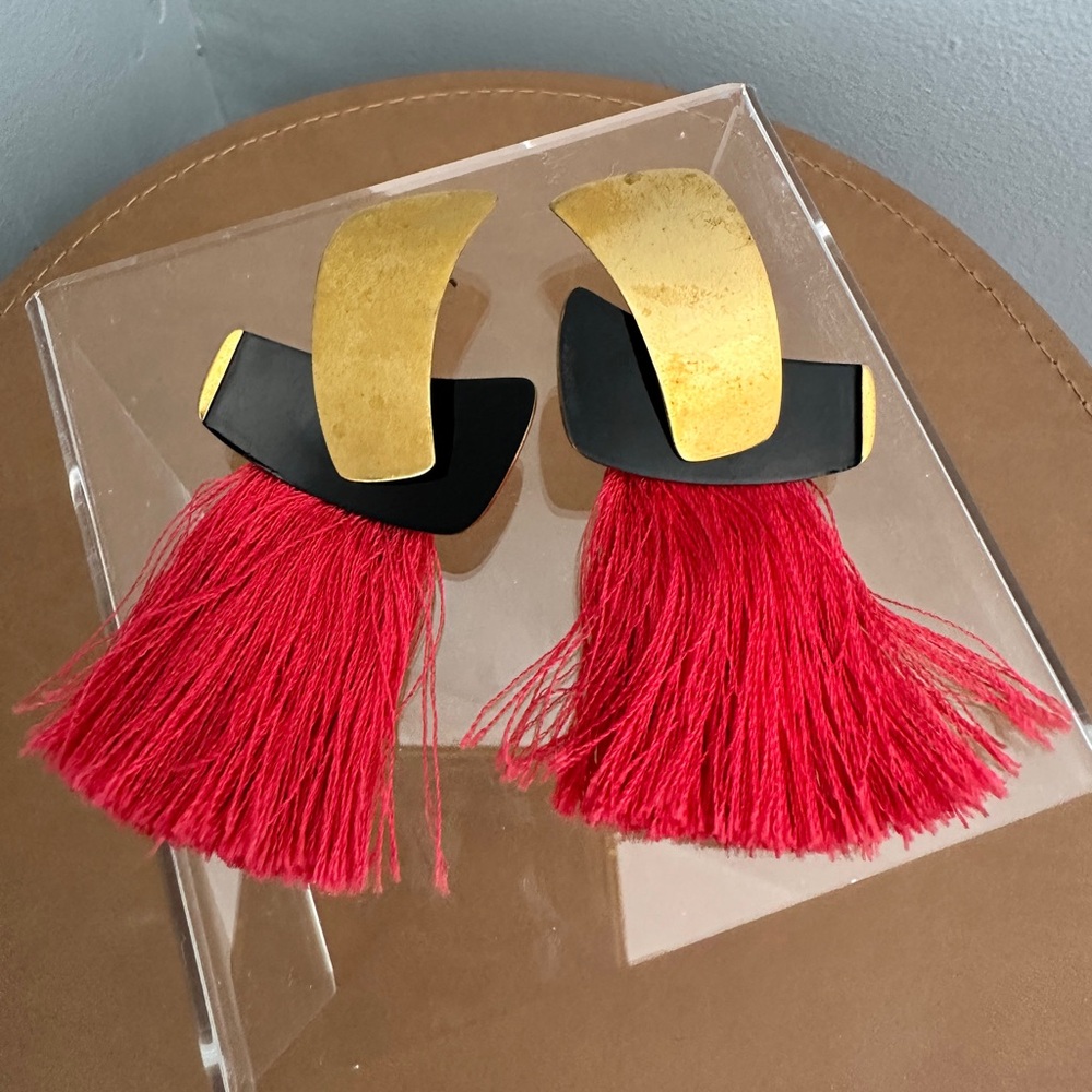 Lizzie Fortunato Totem Tassel Earrings - Picture 5 of 5